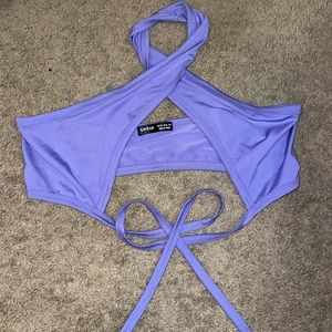 Purple Crop Top